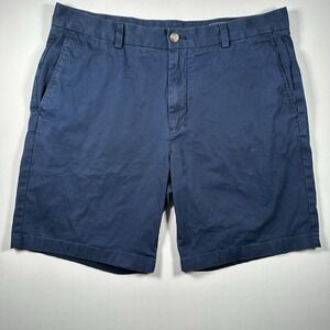 Vineyard Vines‎ Breaker Shorts Classic Blue Chino Mens 36 Preppy Vacation Shorts